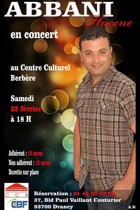 Abbani Hacene en concert à Drancy