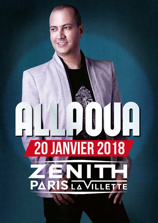 Allaoua au Zenith de Paris - janvier 2018