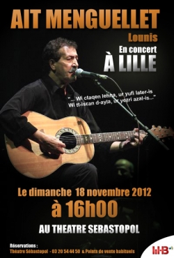 Ait Menguellet  en concert à Lille