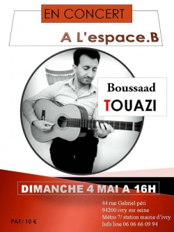 Boussaad Touazi en concert à Ivry-sur-Seine