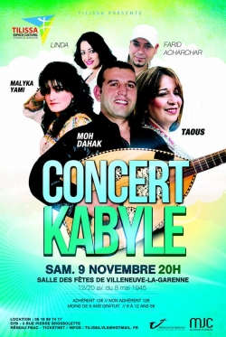 Concert Kabyle Ã  Villeneuve-La-Garenne