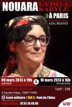 Nouara, la Diva Kabyle Ã  Paris