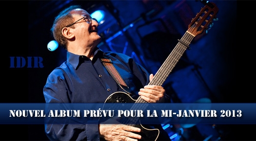 Idir : Nouvel album prÃ©vu pour la mi-janvier 2013 